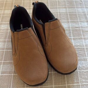 Size 1.5 Merrell Tan Moccasins - Like New!